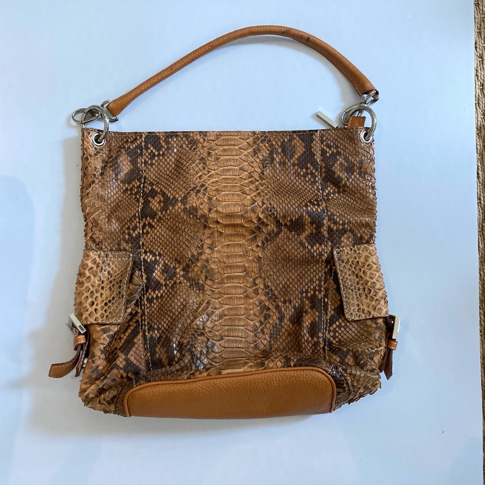 ITALIAN Python Handbag (NEVER USED)